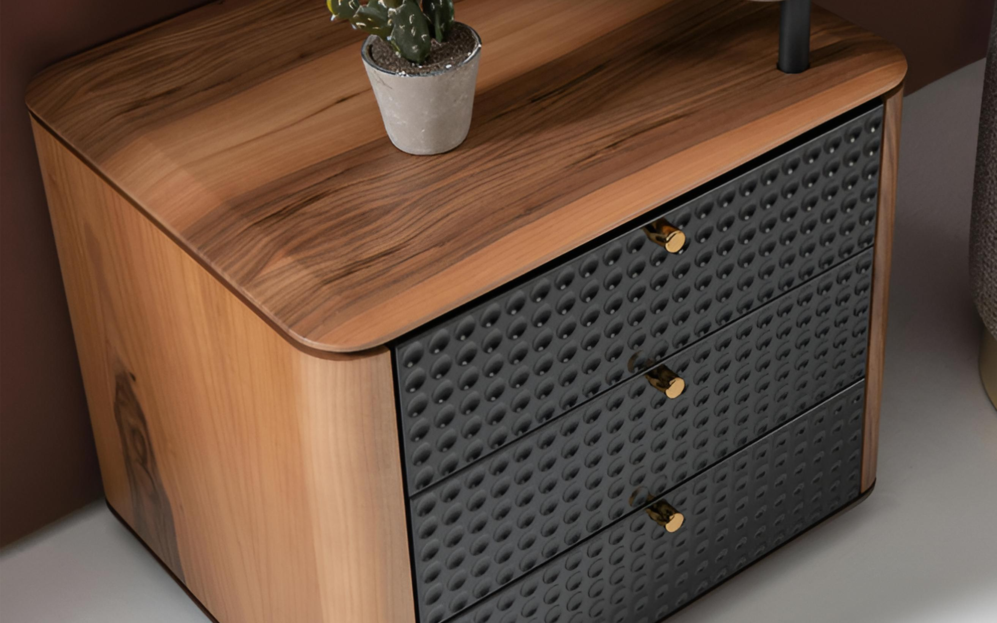 Стол туалетный JULIA с тумбой и пуфом