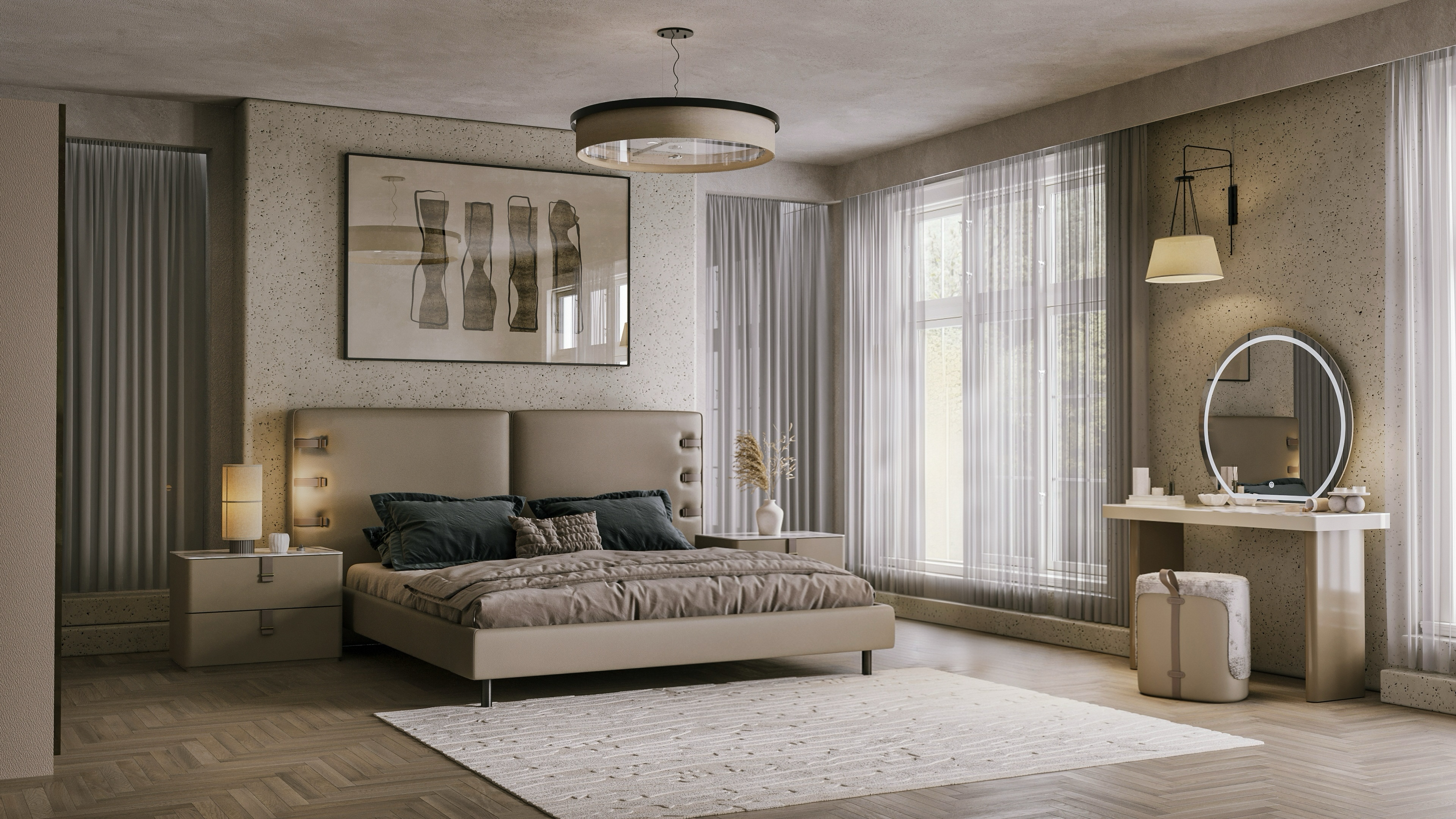 Кровать LETRA 180х200 на ножках