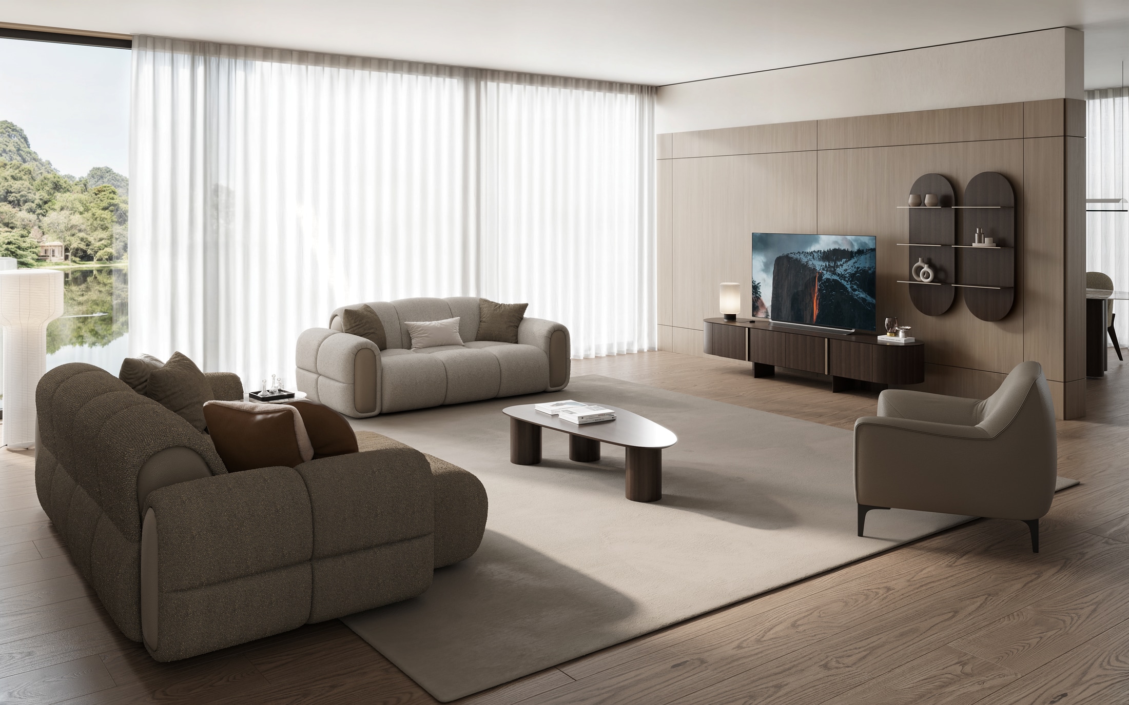 Диван BUMA 2-х мест. - 210 см