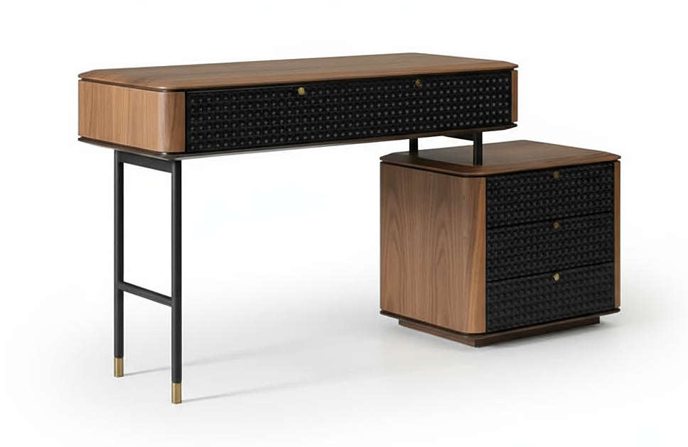 Стол туалетный JULIA с тумбой 