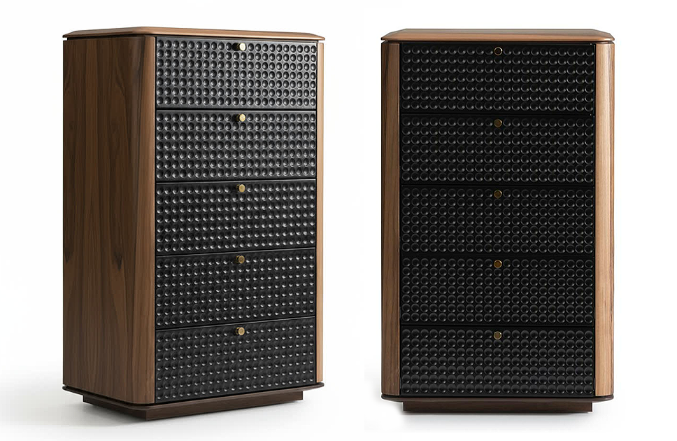 Комод JULIA высокий, с ящиками