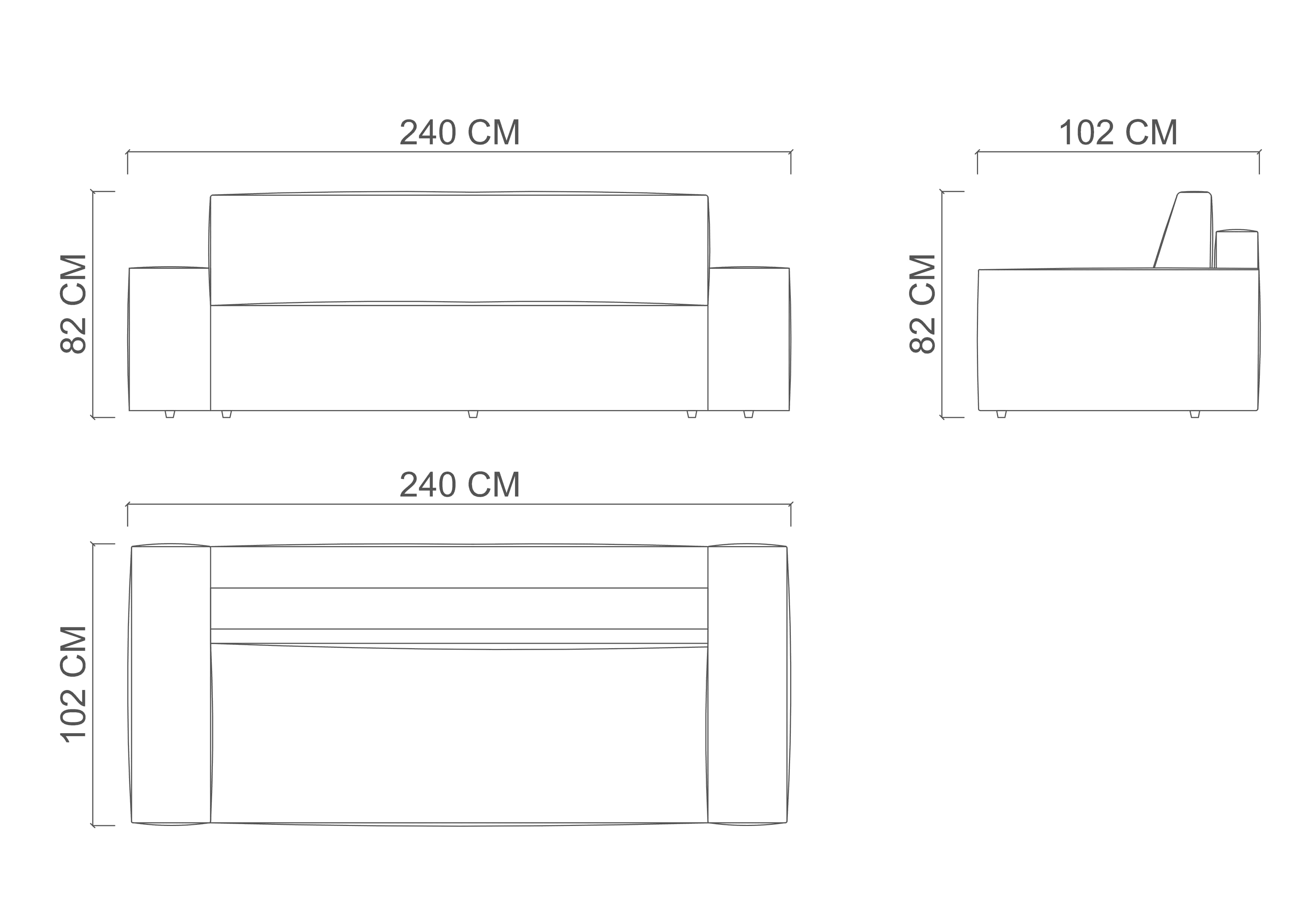 Диван 2-х местный POLA 