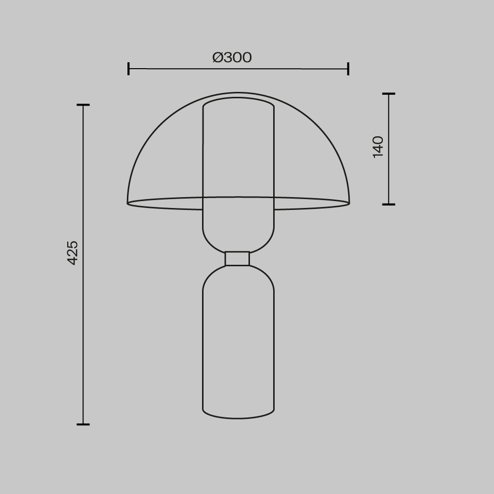 Настольный светильник MEMORY