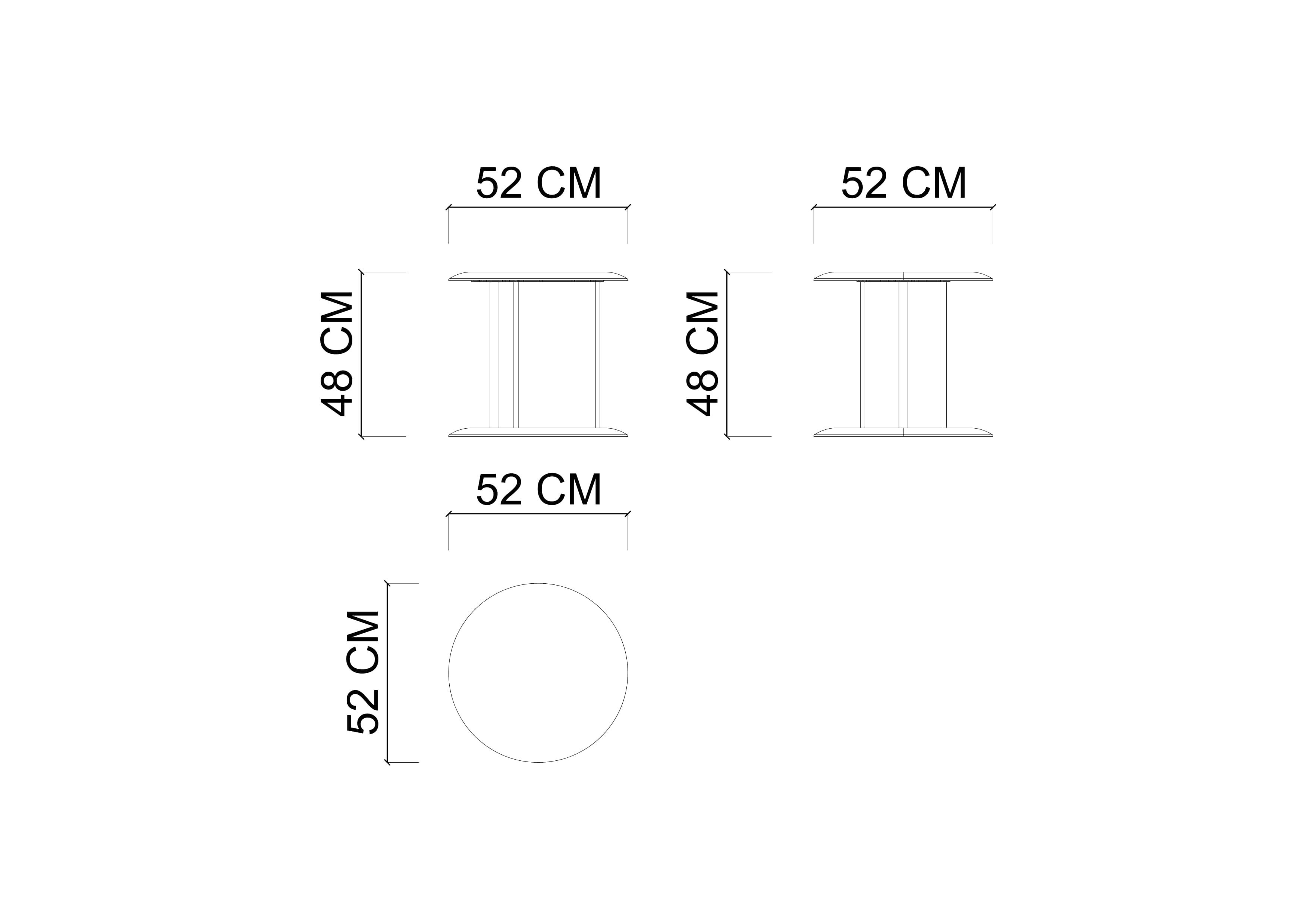 Столик кофейный DESTINA, приставной