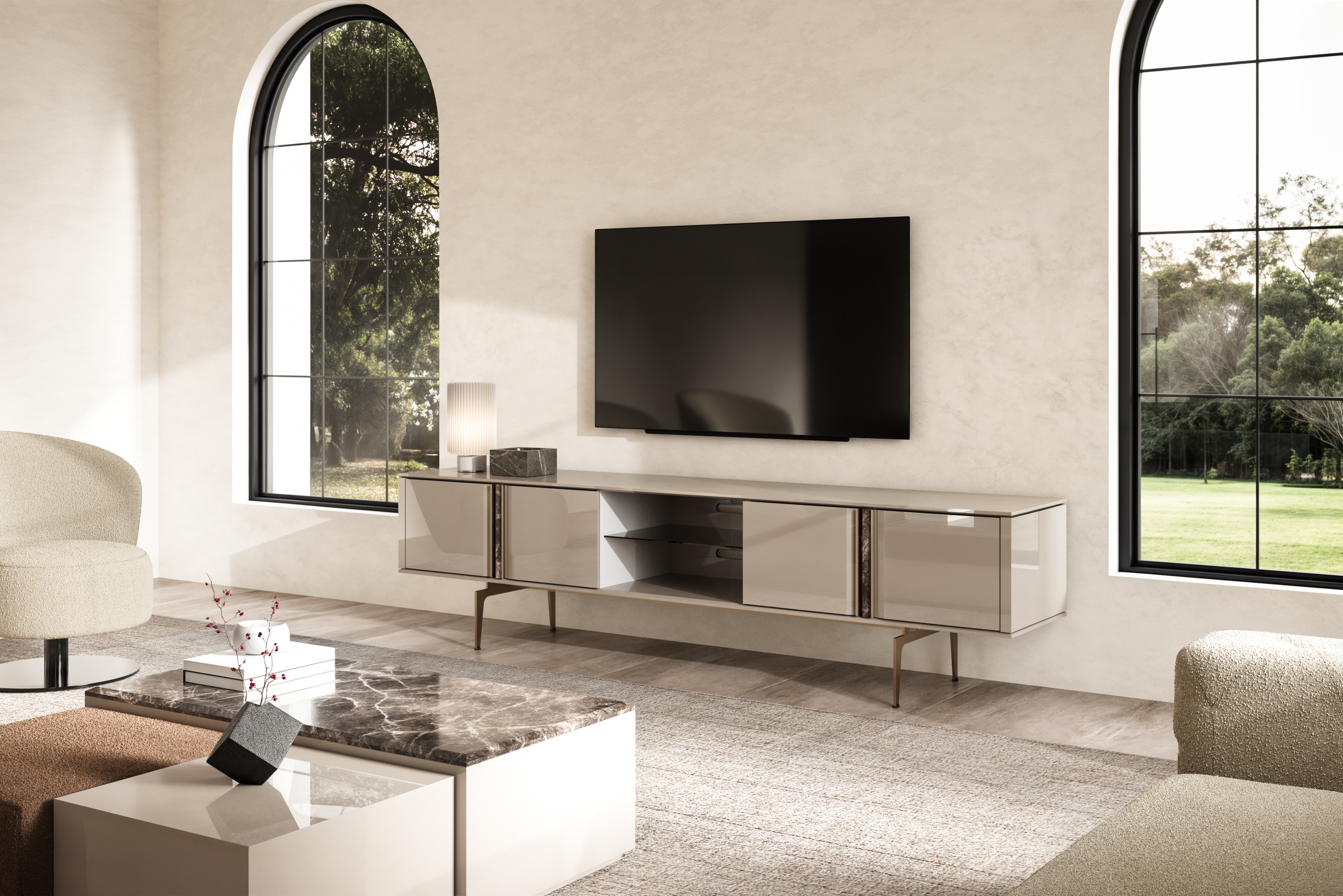 Столик кофейный ARIA (комплект из 3-х предметов)