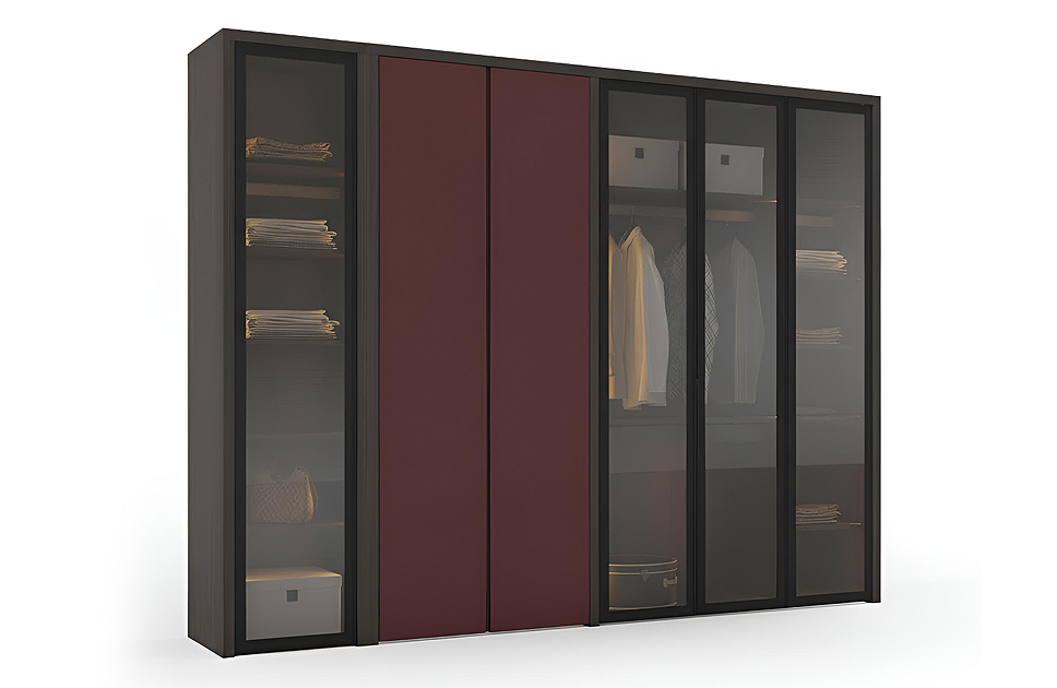 Шкаф 5-дв. + 1-дв. CAPRIA