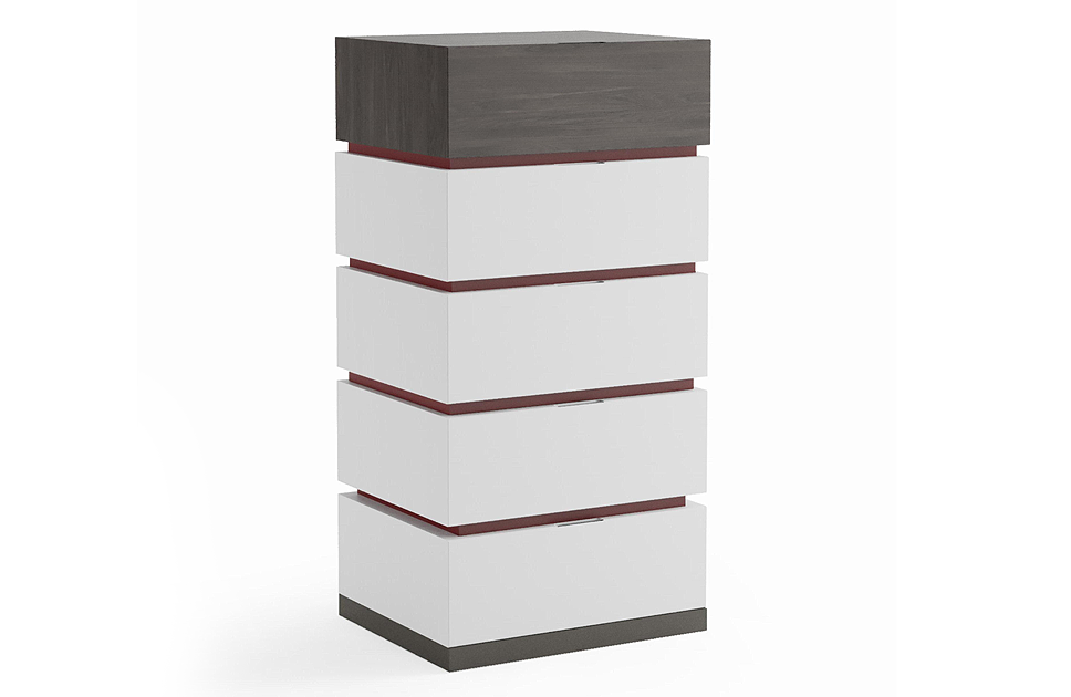 Комод CAPRIA высокий, с ящиками